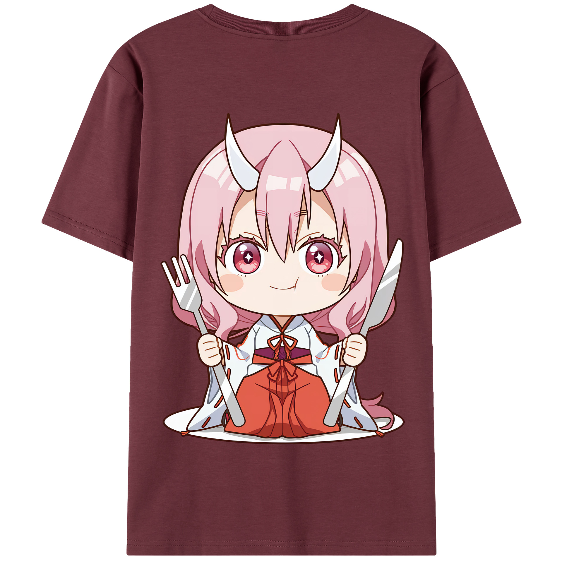 （画像用） 転スラ Regarding Reincarnated to Slime 綿100％半袖Tシャツ（背面プリント）